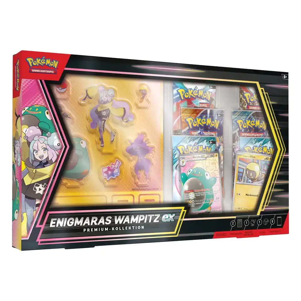 Pokémon TCG EX Premium Kolekcija Einigmaras Wampitz 2025 *Njemačka verzija* fotografija proizvoda