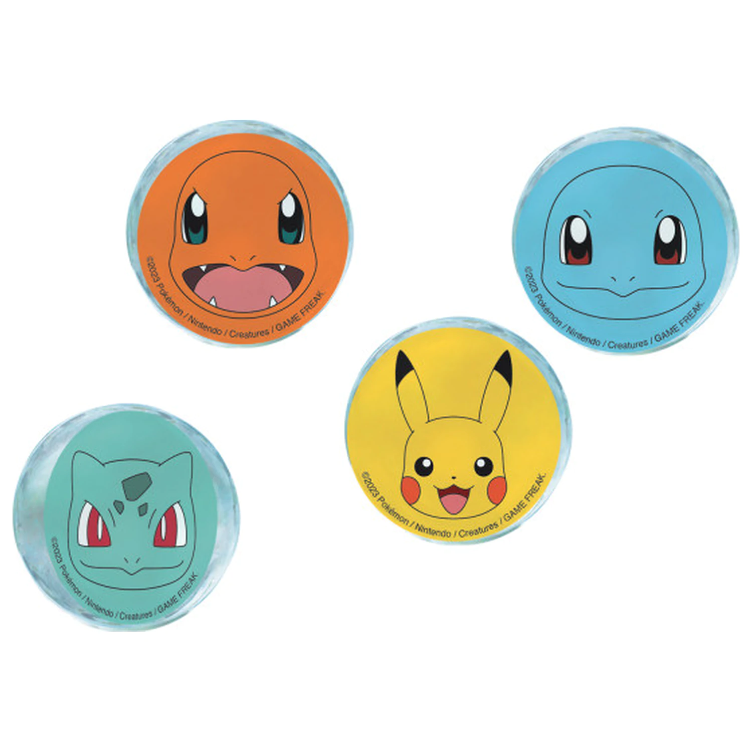 Pokémon Thunder gumena lopta, pakiranje od 4 komada fotografija proizvoda