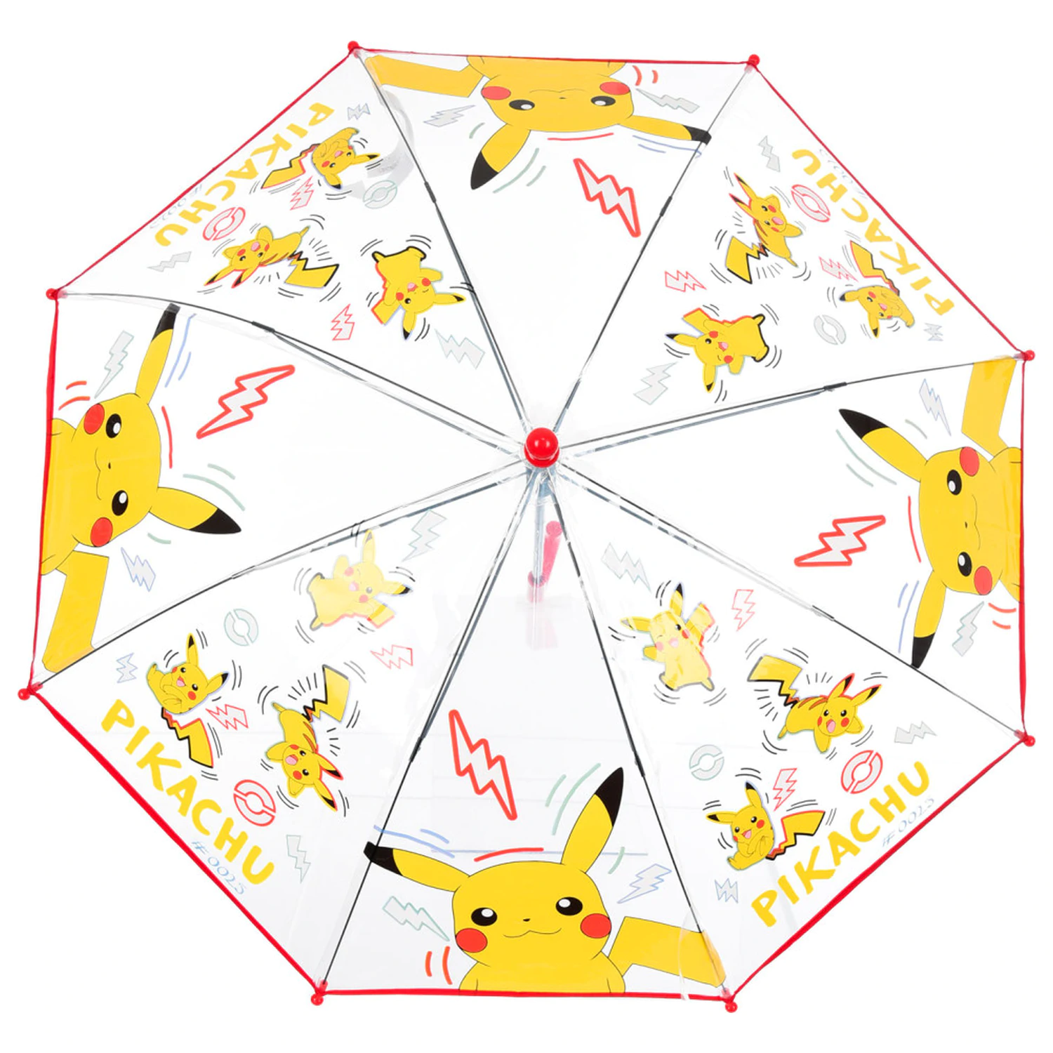 Pokemon Thunder Kids Prozirni kišobran Ø72 cm fotografija proizvoda