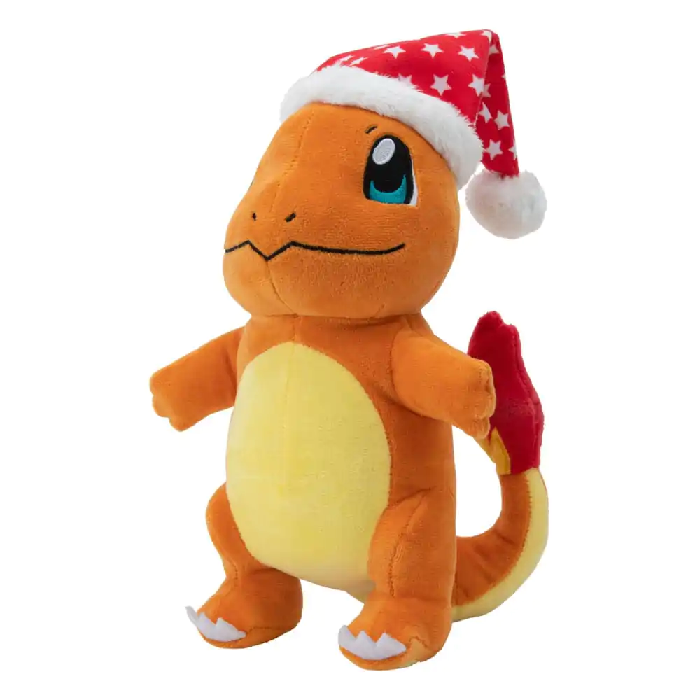 Pokémon plišana figura Winter Charmander s božićnom kapicom 20 cm fotografija proizvoda