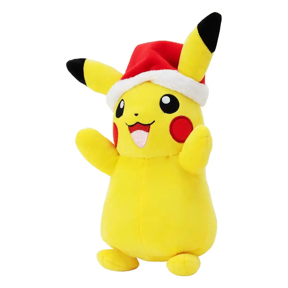 Pokémon Plišana figura Winter Pikachu s božićnom kapom 20 cm fotografija proizvoda