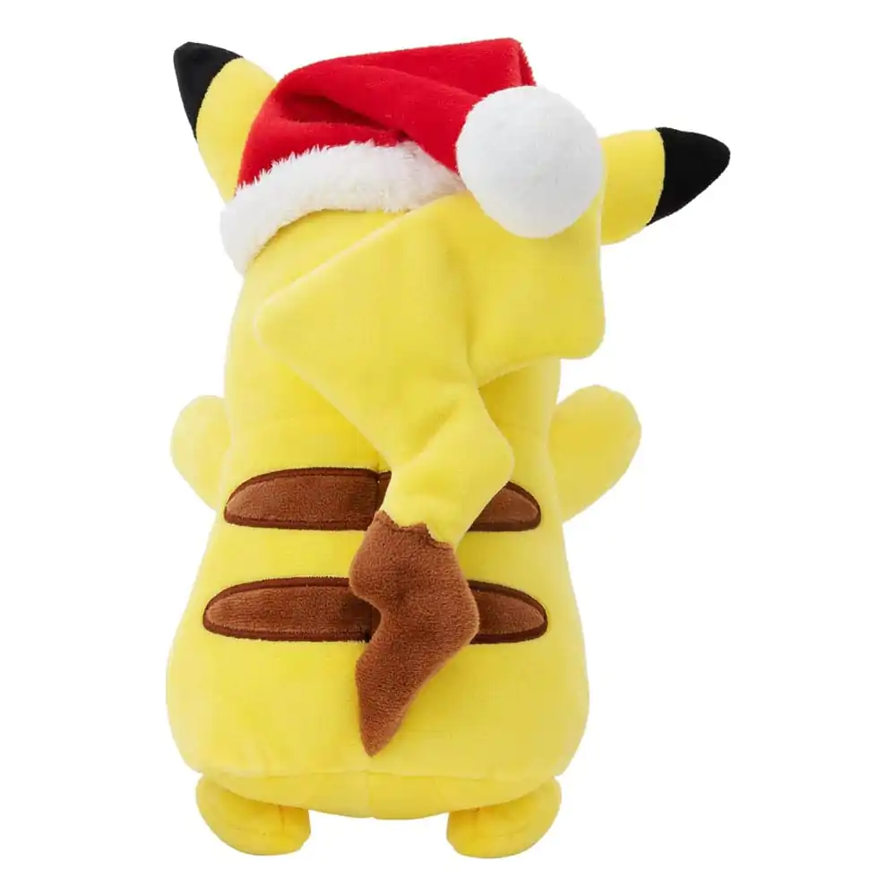 Pokémon Plišana figura Winter Pikachu s božićnom kapom 20 cm fotografija proizvoda