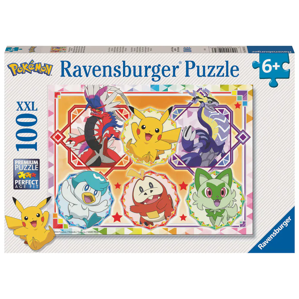 Pokemon XXL puzzle 100 kom fotografija proizvoda