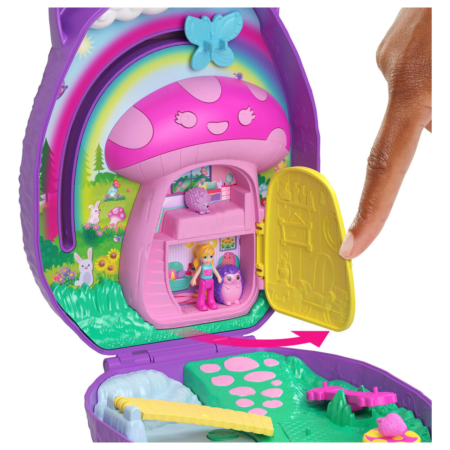 Polly Pocket Mama Hedgehog and Baby set za igru fotografija proizvoda
