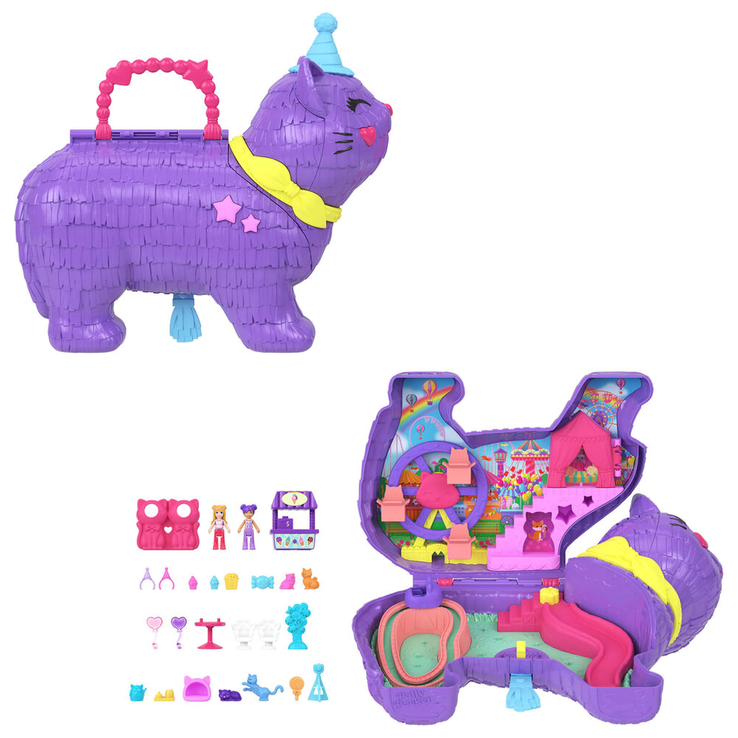 Polly Pocket Partyland Cat set za igru fotografija proizvoda