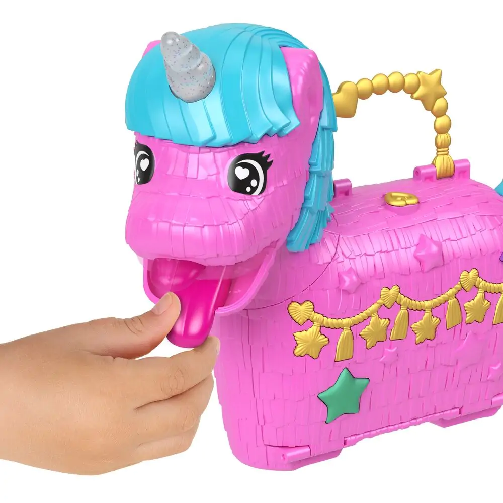 Polly Pocket Partyland Jednorog škrinja set za igru fotografija proizvoda
