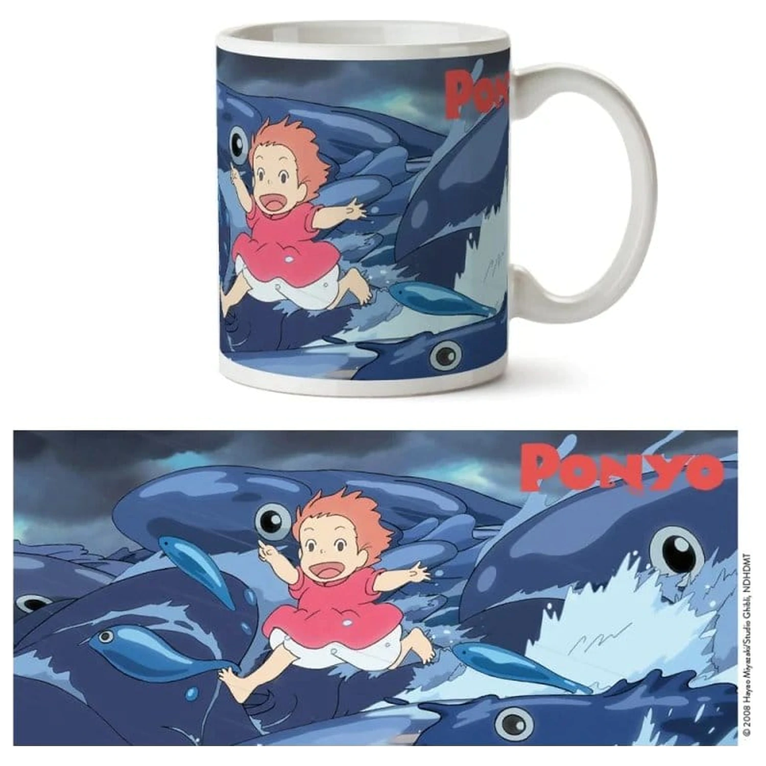 Ponyo šalica Waves fotografija proizvoda