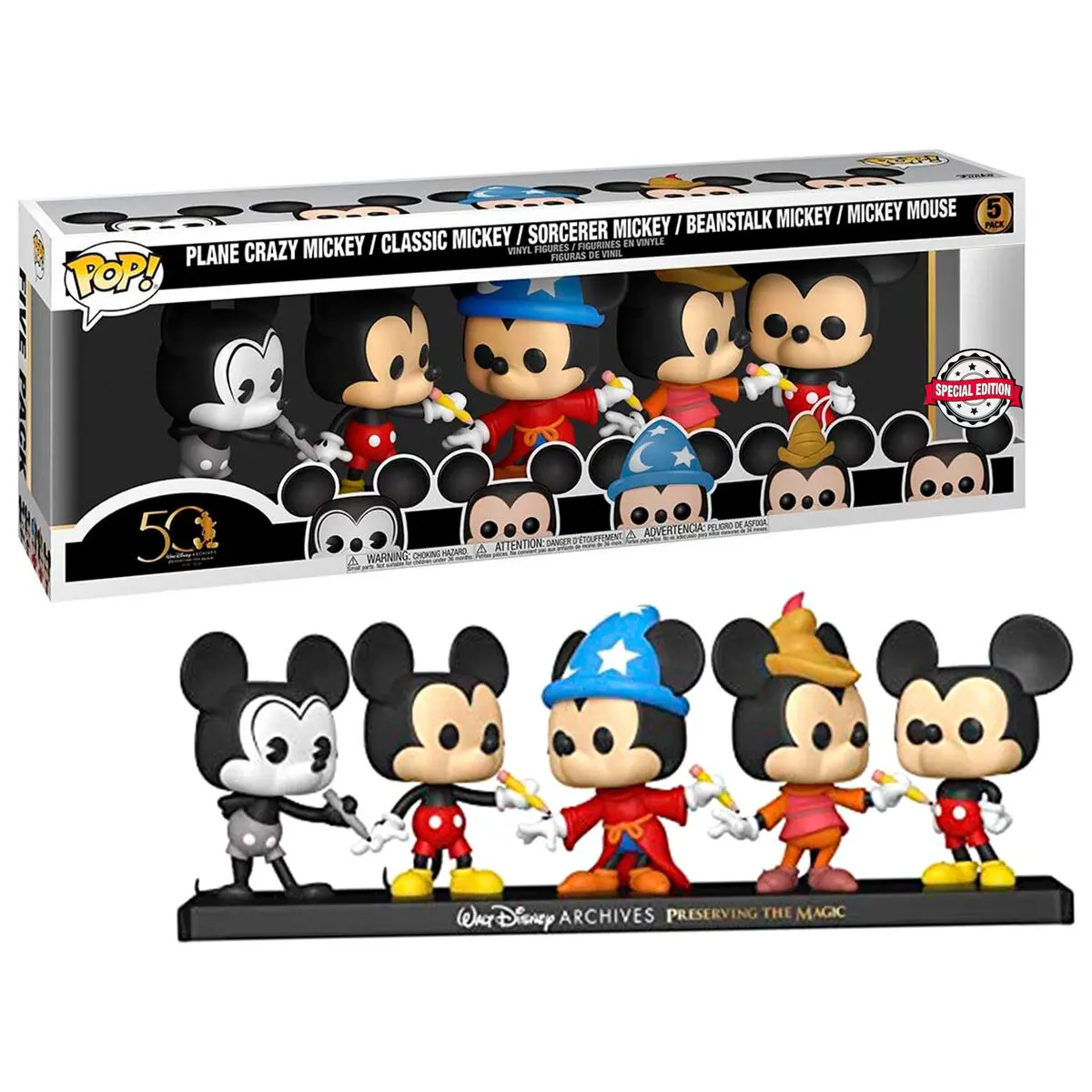 POP paket 5 figura Disney Archives Mickey Exclusive fotografija proizvoda