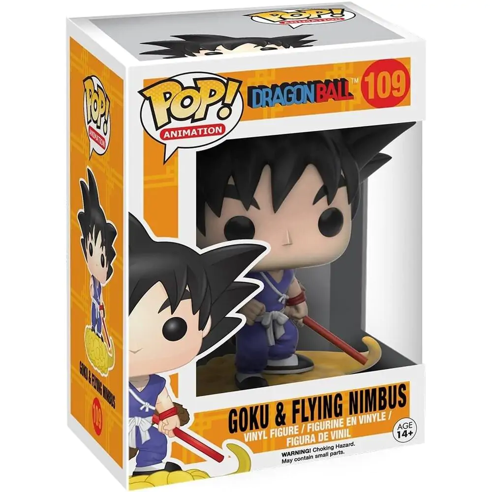 Dragon Ball Z POP! Animation Vinilna figura Goku i Leteći Nimbus 9 cm fotografija proizvoda