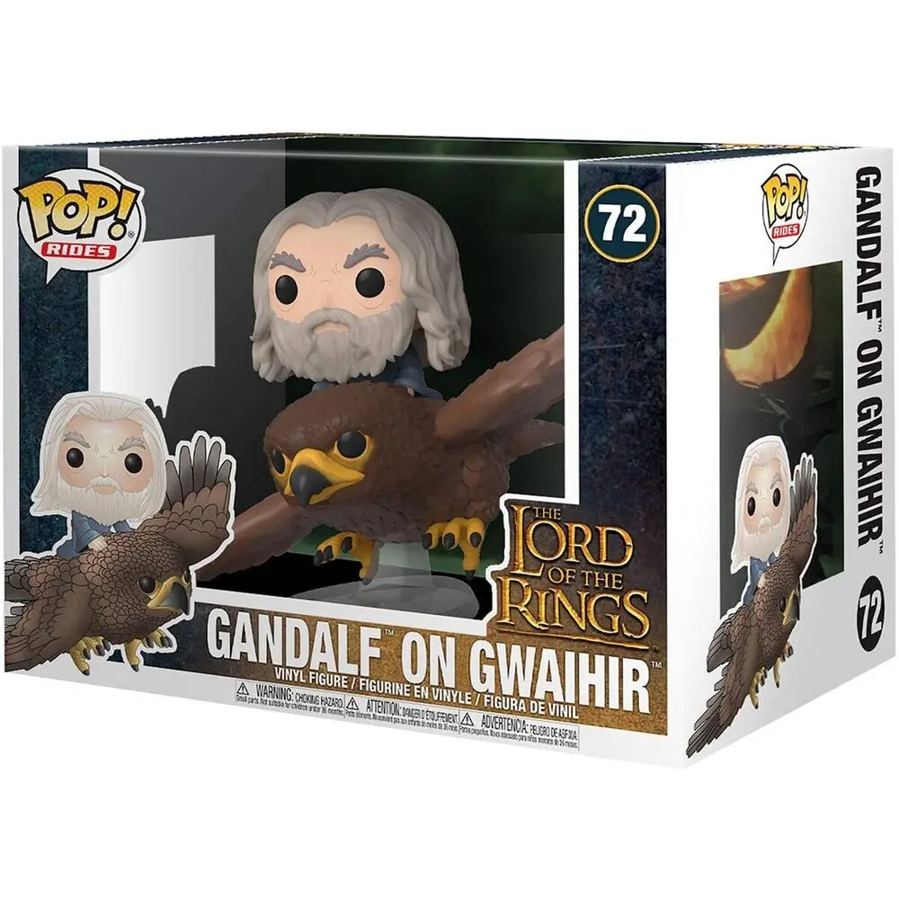 Lord of the Rings POP! Rides Vinyl Figura Gwaihir & Gandalf 15 cm fotografija proizvoda