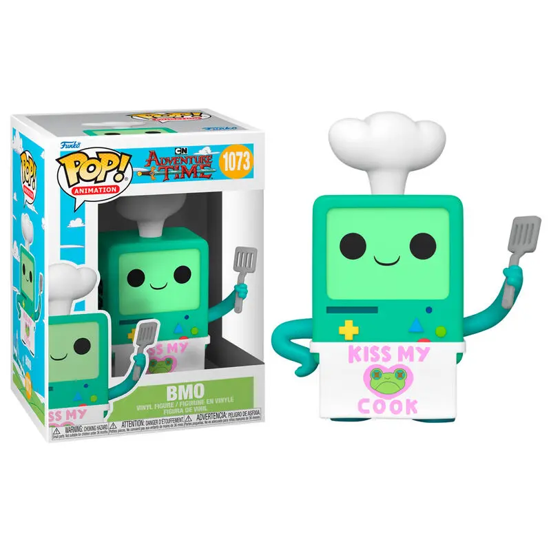 Adventure Time POP! Animation figurica od vinila BMO Kiss my Cook 9 cm fotografija proizvoda