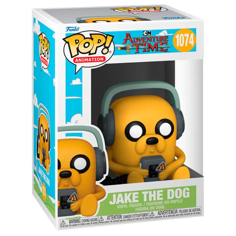 Adventure Time POP! Animation vinilna figura Jake with Cassette Player 9 cm fotografija proizvoda