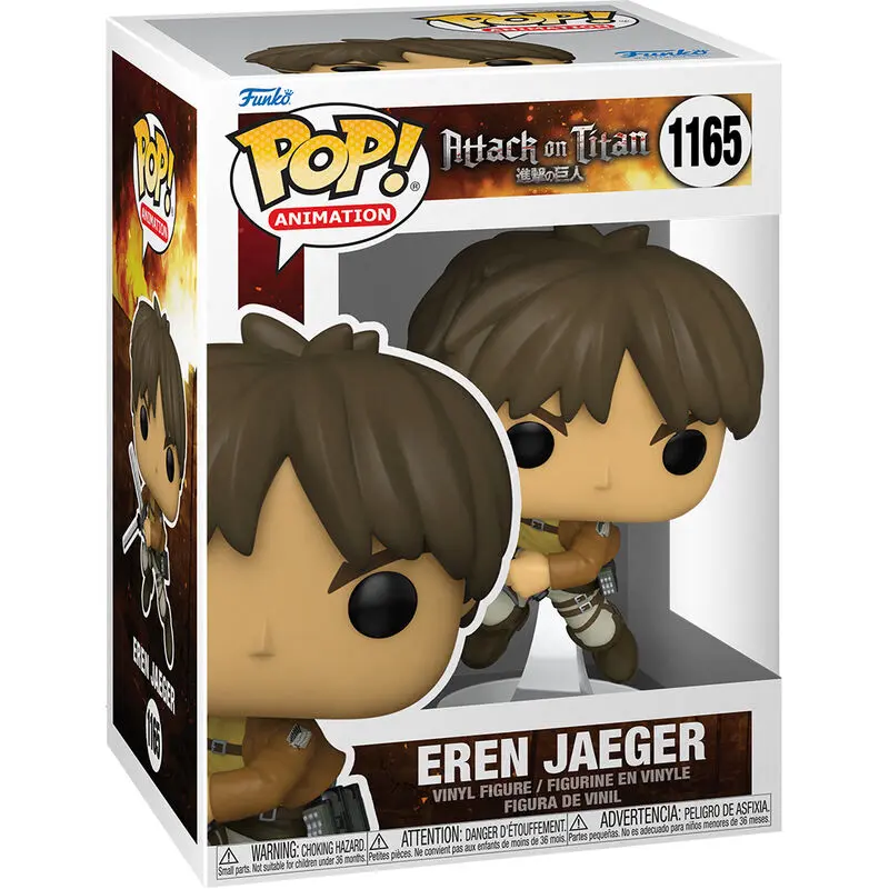 Attack on Titan POP! Animation Vinyl Figura Eren Yeager 9 cm fotografija proizvoda