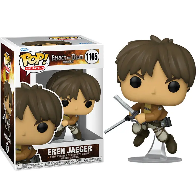 Attack on Titan POP! Animation Vinyl Figura Eren Yeager 9 cm fotografija proizvoda