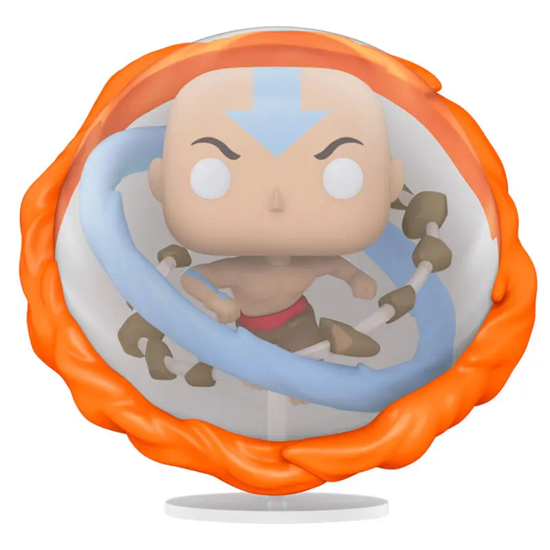 Avatar The Last Airbender Oversized POP! Marvel Vinyl Figura Aang All Elements 15 cm fotografija proizvoda