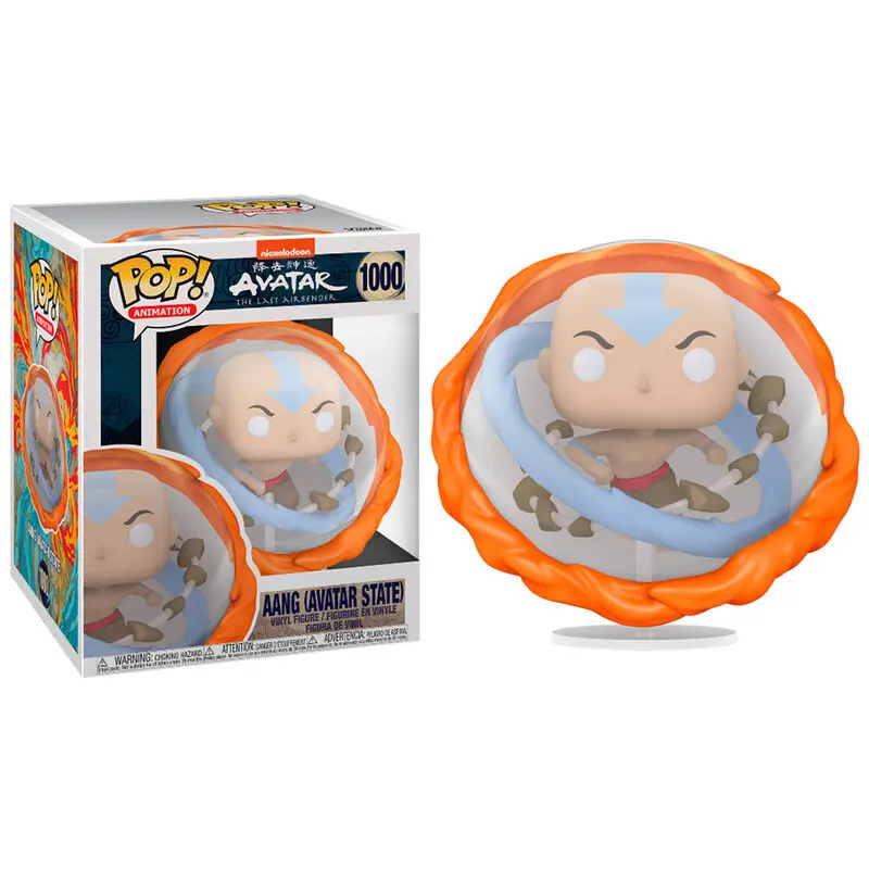 Avatar The Last Airbender Oversized POP! Marvel Vinyl Figura Aang All Elements 15 cm fotografija proizvoda