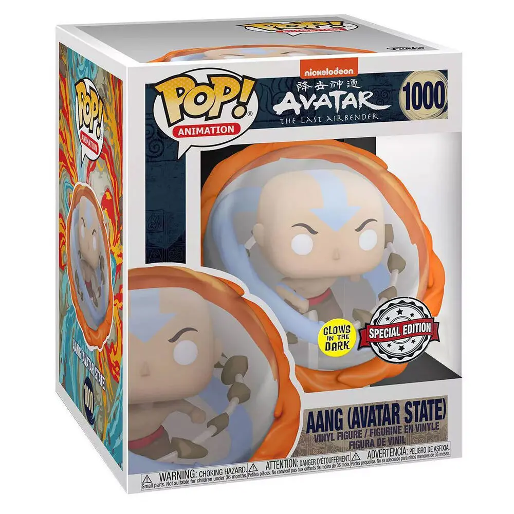 POP figurica Avatar Aang All Elements Svijetli u mraku Exclusive fotografija proizvoda