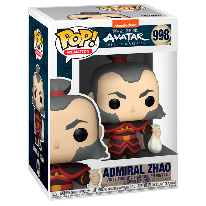 Avatar The Last Airbender POP! Animation Vinil Figura Admiral Zhao 9 cm fotografija proizvoda