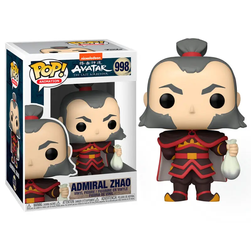 Avatar The Last Airbender POP! Animation Vinil Figura Admiral Zhao 9 cm fotografija proizvoda