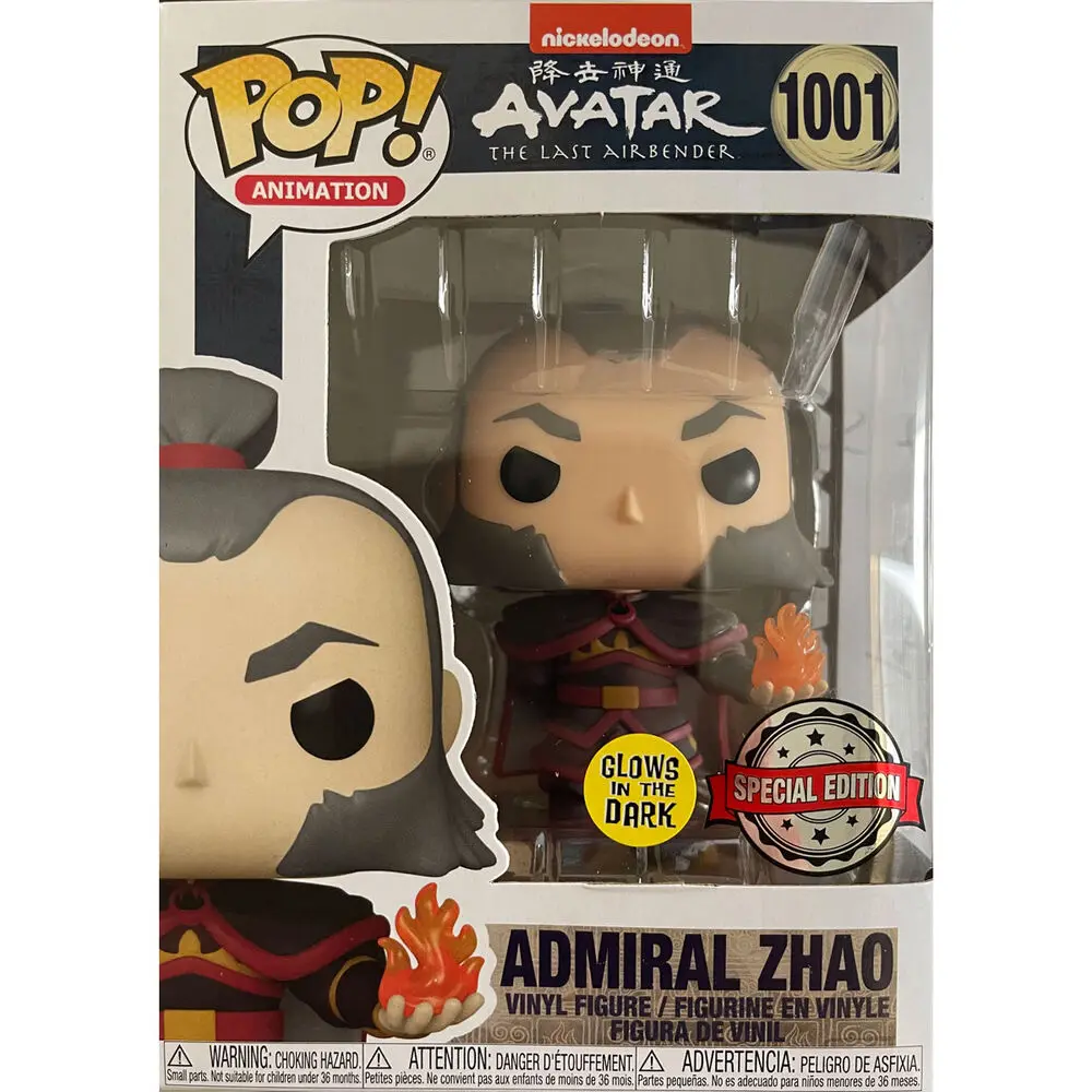 POP figura Avatar Admiral Zhao s Vatrenom kuglom Ekskluzivno fotografija proizvoda