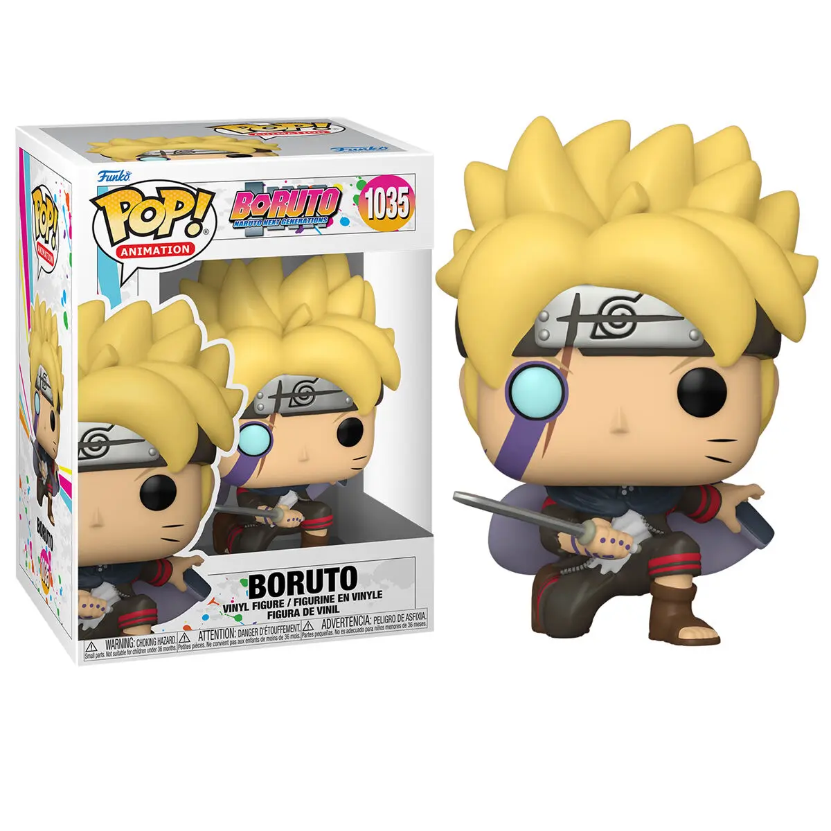 Boruto: Naruto Next Generations POP! Animation Vinyl Figura Boruto Uzumaki s Ožiljcima 9 cm fotografija proizvoda