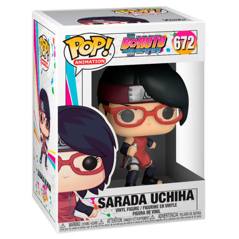 Boruto: Naruto Next Generations POP! Animation Vinyl Figure Sarada Uchiha 9 cm Vinilna Figura fotografija proizvoda