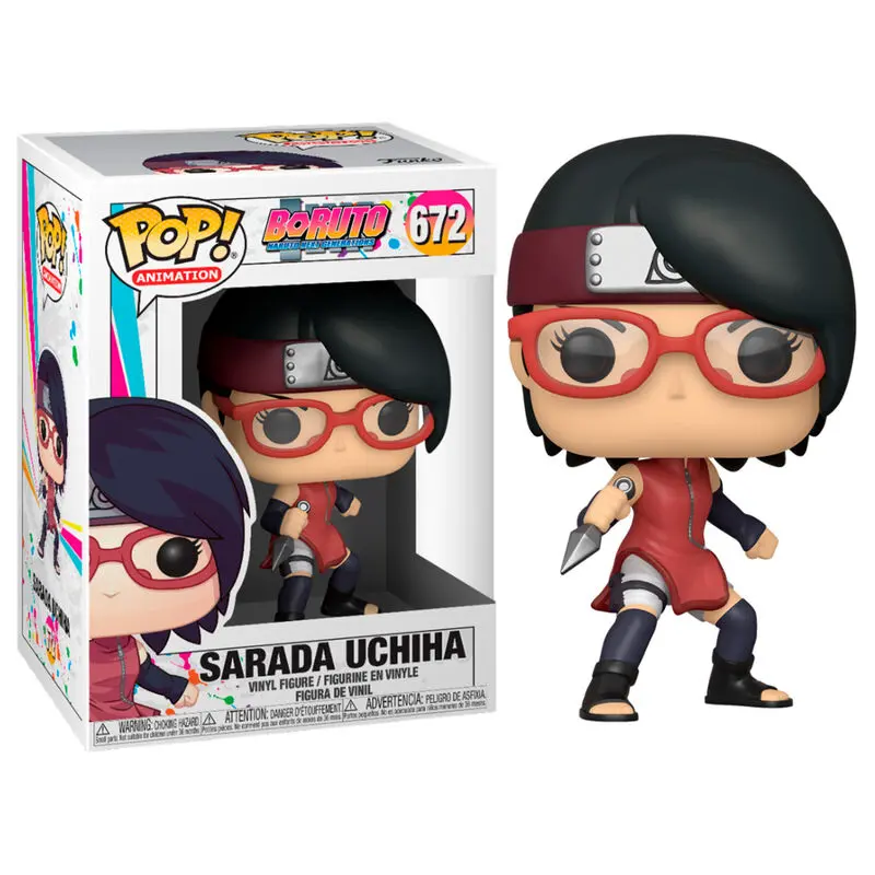 Boruto: Naruto Next Generations POP! Animation Vinyl Figure Sarada Uchiha 9 cm Vinilna Figura fotografija proizvoda