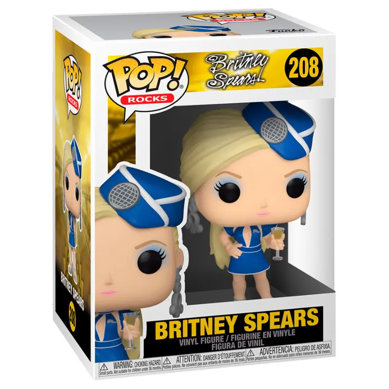 Britney Spears POP! Rocks Vinil Figura Stjuardesa 9 cm fotografija proizvoda