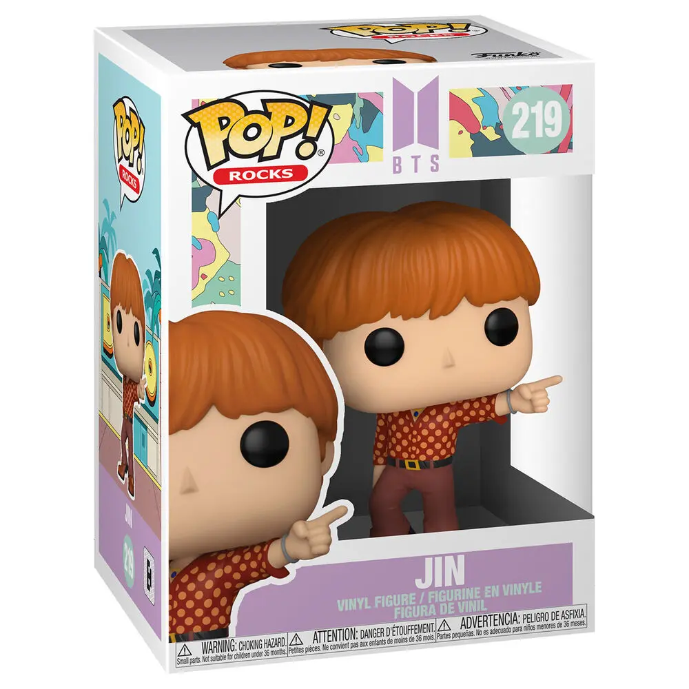 BTS POP! Rocks Vinyl Figura Jin Dynamite 9 cm fotografija proizvoda