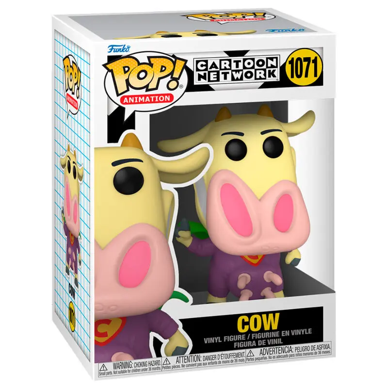 Cow and Chicken POP! Animation Vinyl Figura Super Cow 9 cm fotografija proizvoda