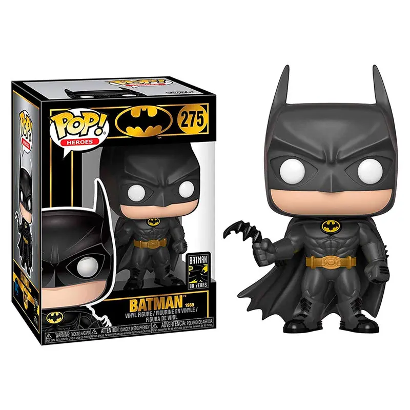 Batman 80th POP! Heroes Vinyl Figura Batman (1989) 9 cm fotografija proizvoda