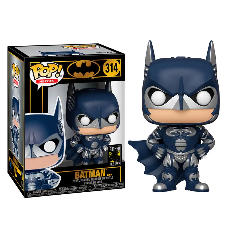 Batman 80th POP! Heroes Vinyl Figura Batman (1997) 9 cm fotografija proizvoda