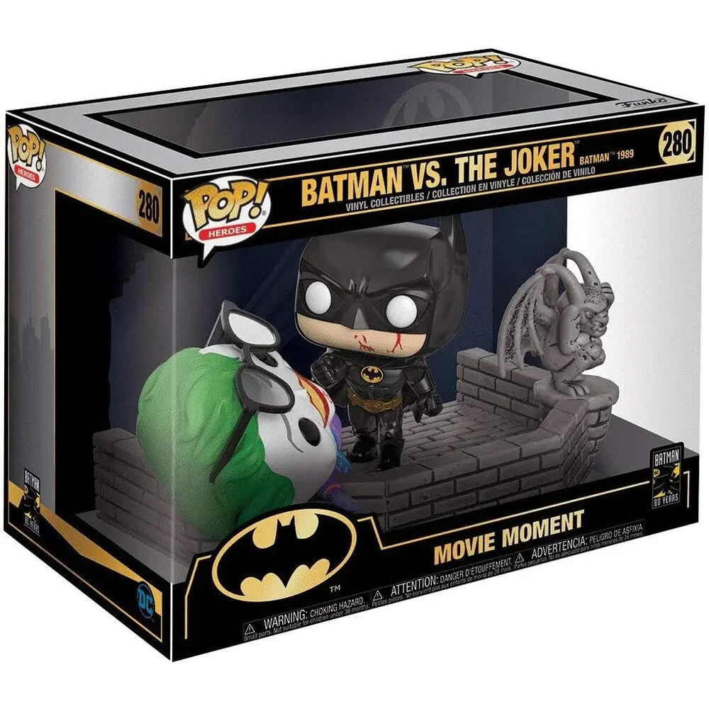 Batman 80th POP Moment! Vinilne figure 2-Pack Batman & Joker (1989) 9 cm fotografija proizvoda