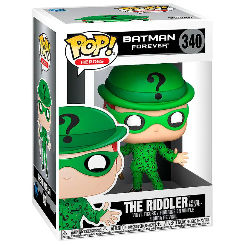 Batman Forever POP! Heroes Vinilna figura Riddler 9 cm fotografija proizvoda