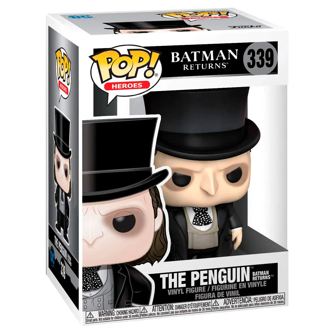 Batman Returns POP! Heroes Vinyl Figura Pingvin 9 cm fotografija proizvoda