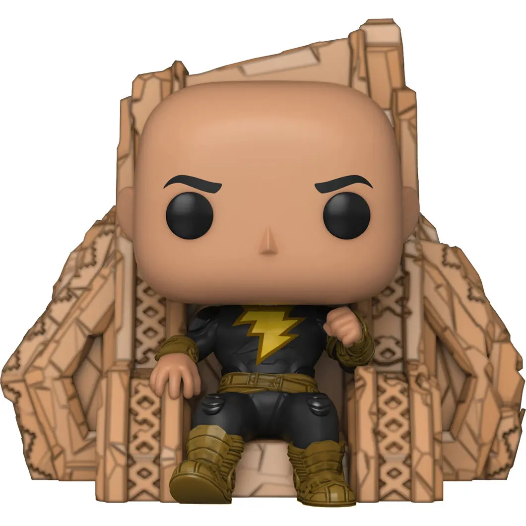 Black Adam POP! Deluxe Vinyl Figura Black Adam on Throne 9 cm fotografija proizvoda