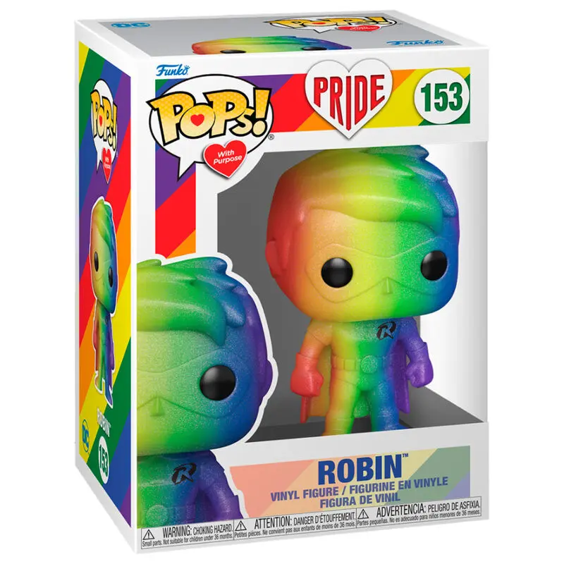 Pride 2022 DC Comics POP! Heroes Vinilna figura Robin 9 cm fotografija proizvoda