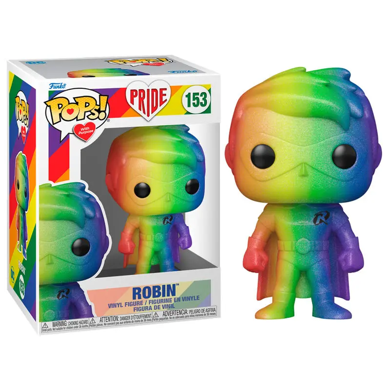 Pride 2022 DC Comics POP! Heroes Vinilna figura Robin 9 cm fotografija proizvoda