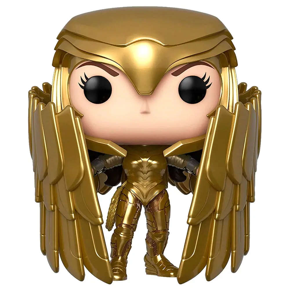 POP figura DC Comics Wonder Woman 84 - Wonder Woman Gold Shield Metallic Exclusive fotografija proizvoda