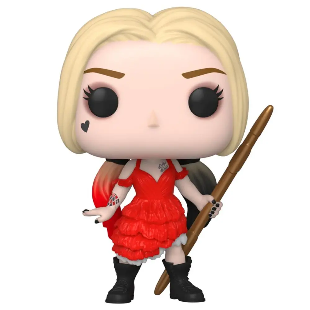 The Suicide Squad POP! Movies Vinilna Figura Harley Quinn (Damaged Dress) 9 cm fotografija proizvoda