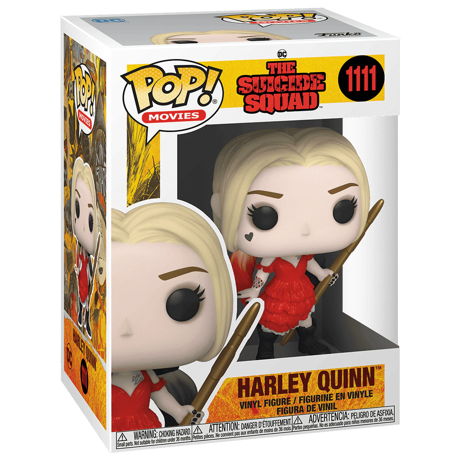 The Suicide Squad POP! Movies Vinilna Figura Harley Quinn (Damaged Dress) 9 cm fotografija proizvoda