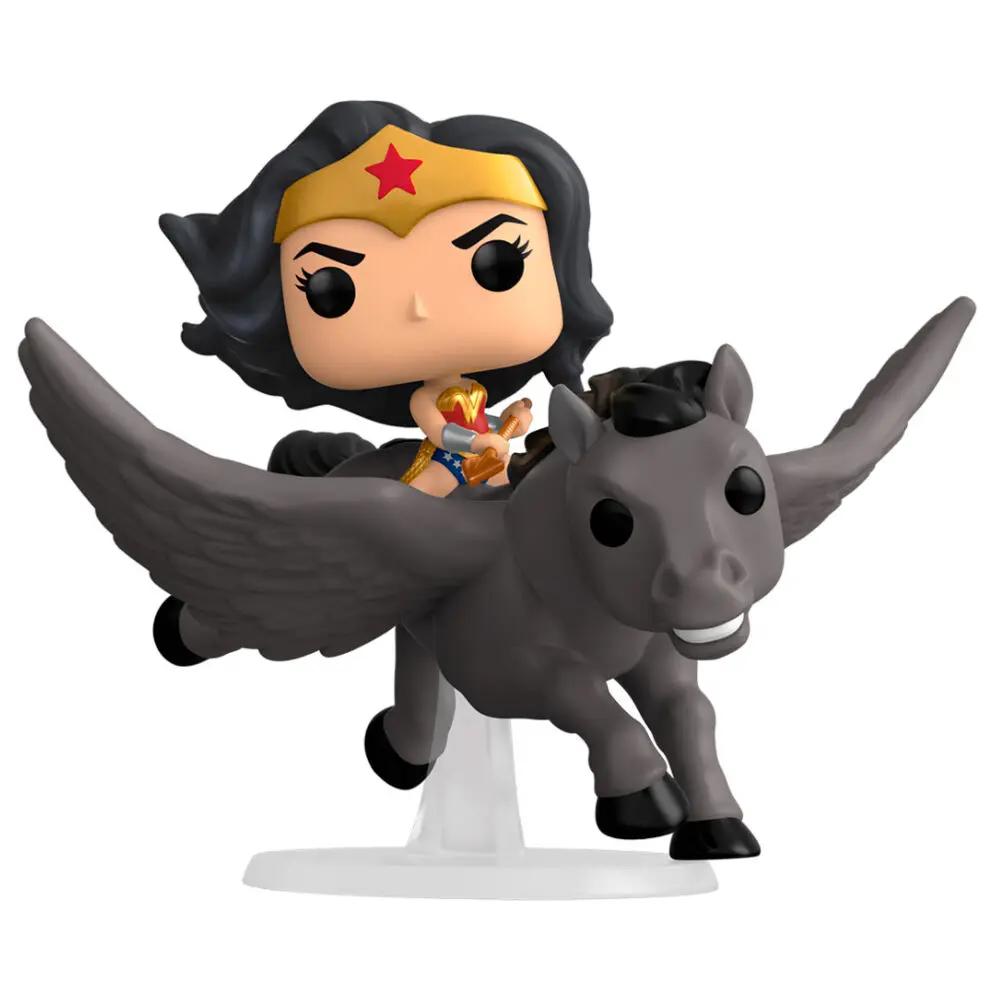 Wonder Woman POP! Rides Vinyl Figura Wonder Woman 80th on Pegasus 15 cm fotografija proizvoda