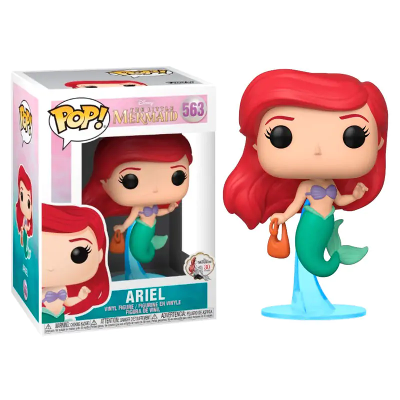 The Little Mermaid POP! Disney Vinyl Figura Ariel s torbom 9 cm fotografija proizvoda