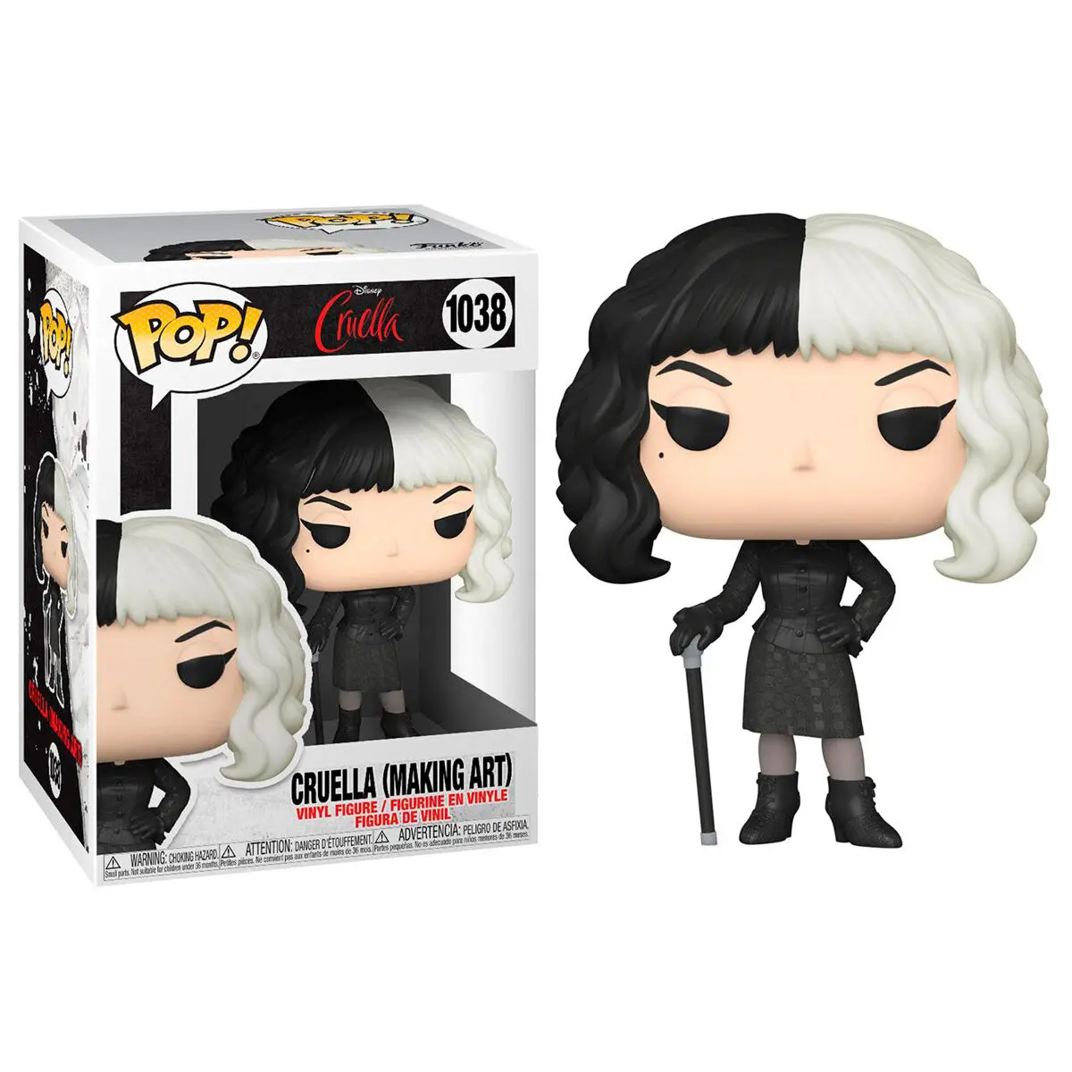 Cruella POP! Disney Vinyl Figura Cruella (Making Art) 9 cm fotografija proizvoda