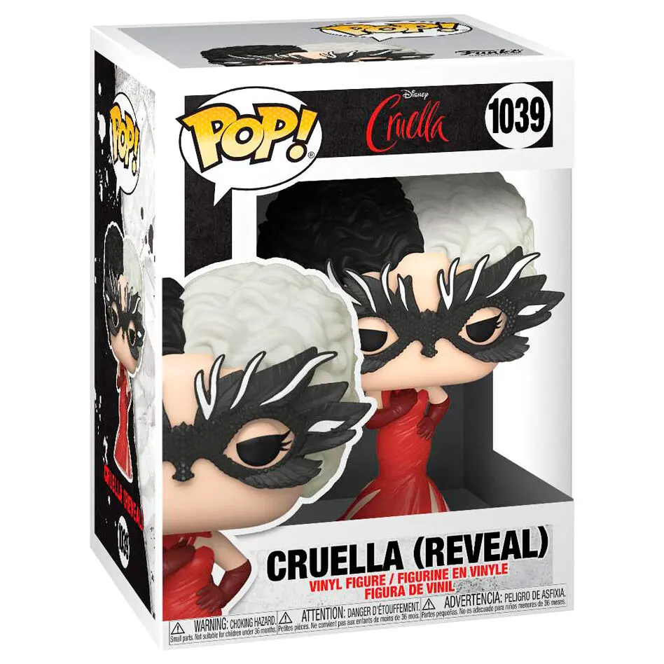 Cruella POP! Disney Vinyl figura Cruella (Reveal) 9 cm fotografija proizvoda