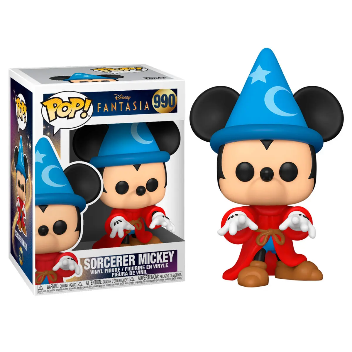 Fantasia 80th Anniversary POP! Disney Vinyl Figura Čarobnjak Mickey 9 cm fotografija proizvoda