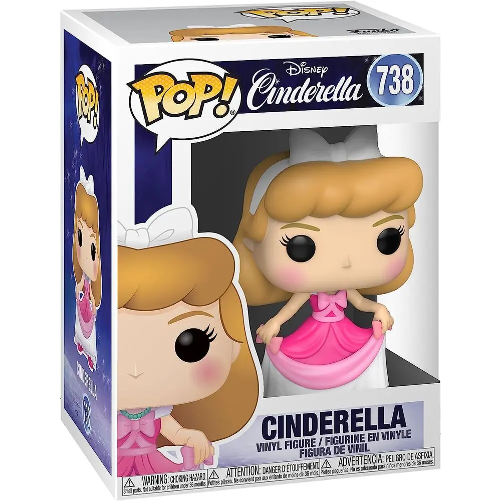 Pepeljuga POP! Vinilna Figura Pepeljuga (Ružičasta Haljina) 9 cm fotografija proizvoda