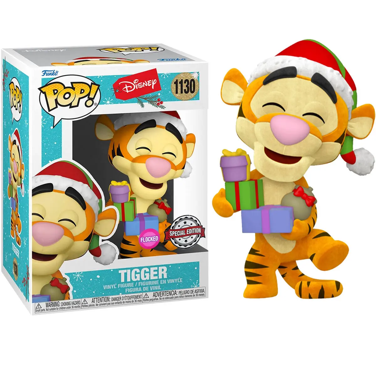 Winnie the Pooh POP! Disney Vinyl Figure Tigger (Flocked) 9 cm Figura od vinila fotografija proizvoda