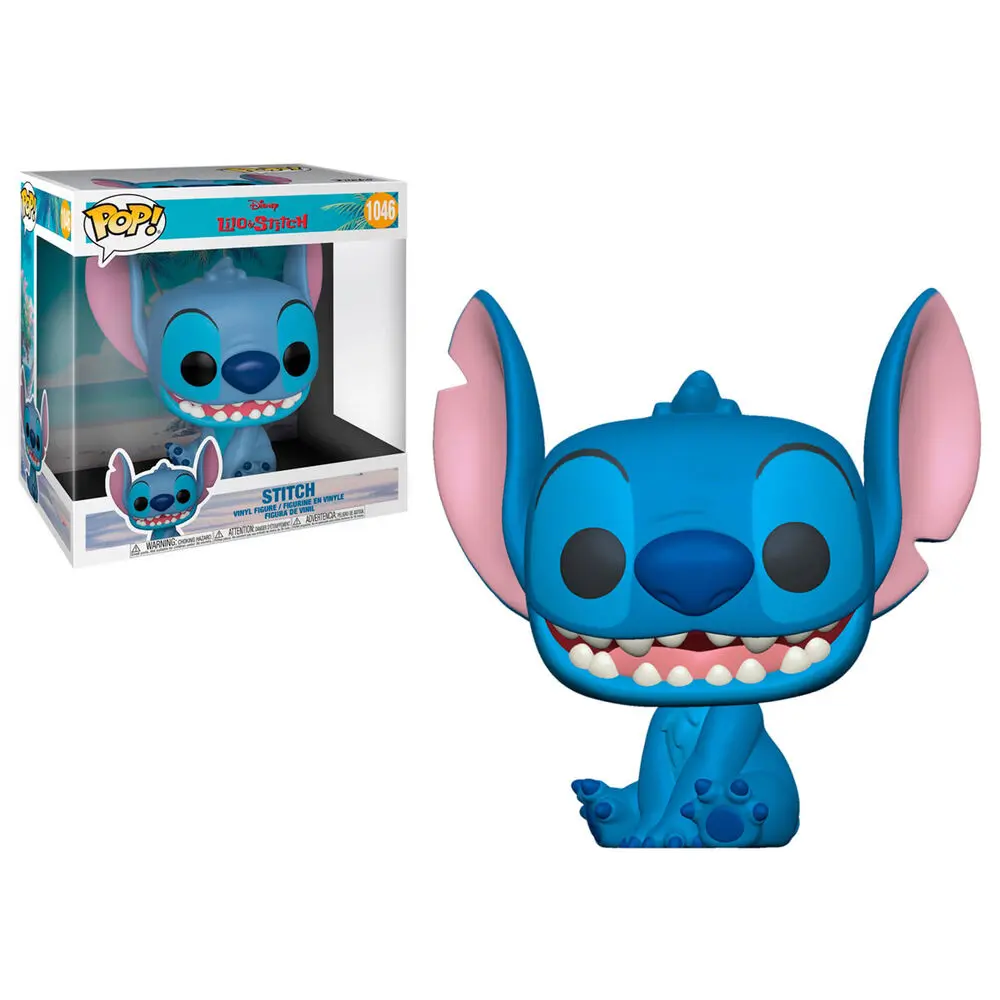 Lilo & Stitch Super Sized Jumbo POP! Games Vinilna Figura Stitch 25 cm fotografija proizvoda