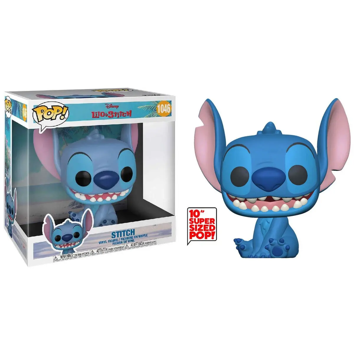 Lilo & Stitch Super Sized Jumbo POP! Games Vinilna Figura Stitch 25 cm fotografija proizvoda